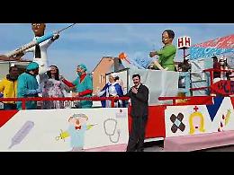 VIDEO La sfilata dei carri al carnevale di Roncadello e Cicognara