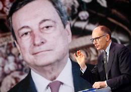 Draghi stoppa Letta sulla tassa di successione