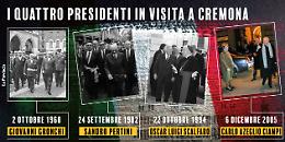 Mattarella è il quinto Presidente in visita a Cremona