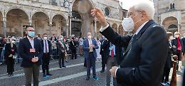 La carezza del Presidente al cuore di Cremona ferita