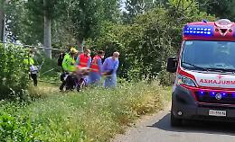 Incidente al crossodromo, un 40enne in gravi condizioni