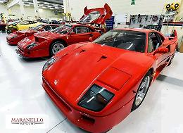 La clinica delle Ferrari a Maranello Service: il restauro è un’arte