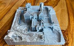 La rocca sforzesca capolavoro in miniatura di FlyWorks