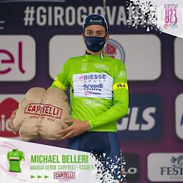 Biesse Arvedi Premac, Michael Belleri in maglia verde