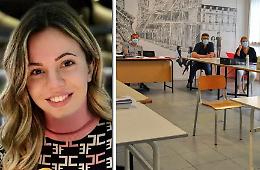 Letizia in cattedra a 20 anni. Sui banchi i quasi coetanei