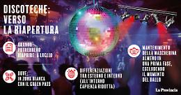 Corsa dei giovani alle dosi. Norme discoteche a breve al Cts