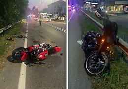 Due moto si scontrano, centauro in prognosi riservata