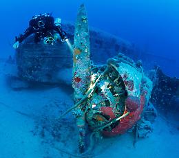 Gli archeologi di Soncino a caccia di aerei nel Mar Egeo