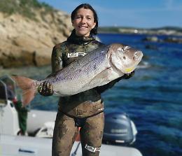 Alice Ferrari convocata per i campionati mondiali di pesca in apnea
