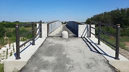 Cicloturismo, inaugurato il ponte sull'Arda a Villanova