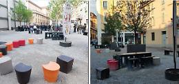 «Dal rilancio al degrado». Piazzetta Coppetti divide