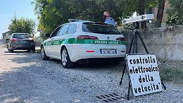 Autovelox bidirezionale al debutto: controlli in via Boschetto