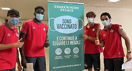 Cremonese: Zanimacchia, Okoli, Frey e Sernicola vaccinati all'hub di Cremona