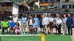 Tennis in carrozzina, partnership con Madonna di Campiglio