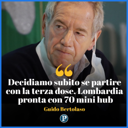 Bertolaso: "Prepariamoci alla terza dose"