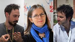 Veladiano, Simoni e Pisano al "Volta pagina festival"