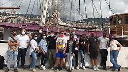 Sul brigantino «Nave Italia» la prima settimana di scuola
