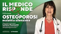 «Osteoporosi», malattia silenziosa