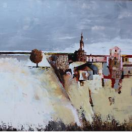 I “viaggi pittorici” di Adriano Bruneri in mostra al Convegno