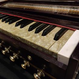Lezione concerto sulla musica religiosa Sikh con harmonium e tabla

