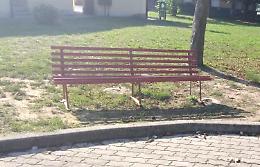 Ladro pentito: la panchina rossa ricompare nel parco