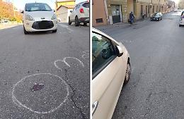 Mamma e figlia investite in via Pippia, 75enne in gravi condizioni