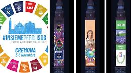 Video mapping sul Torrazzo: 6 proiettori per 150 mila Lumen