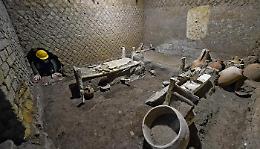 A Pompei riemerge intatta la stanza degli schiavi