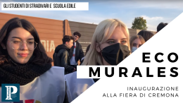 Mani e cuori uniti: inaugurato l’eco-murales a CremonaFiere