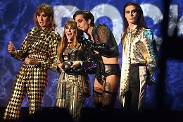 Maneskin miglior band rock agli Ema, è la prima volta per l'Italia