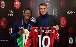Desalu a Milanello, una giornata di emozioni con il Milan