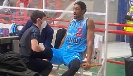 Vanoli Cremona, lungo stop per Miller: fuori 40 giorni
