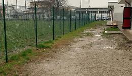 Pantano intorno ai campi di calcio: protesta della Luisiana