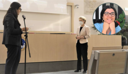 "Presidente von der Leyen, costruiamo insieme il futuro"