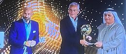 Vialli a Dubai ritira il Soccer Awards 