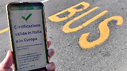 Super green pass sui bus, controlli rafforzati