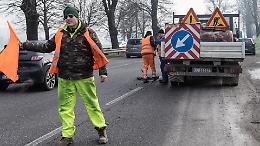 Strade groviera, maxi-operazione di manutenzione