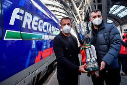 Supercoppa Italiana: Frecciarossa 1000 in livrea speciale