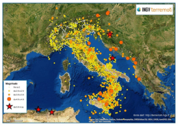 Terremoti: Ingv, nel 2021 una scossa ogni mezz'ora