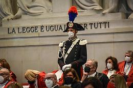 Anno giudiziario, il presidente Castelli: «Senza lockdown ci aspettavamo picco di reati»