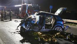 Brescia, auto contro bus: 5 giovani morti, tra loro una 17enne
