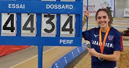 Atletica: pazzesca Sveva Gerevini, è nuovo record italiano
