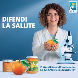 AIRC, tornano le arance rosse per la ricerca
