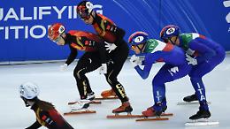 Pechino: short track, Italia argento nella staffetta mista