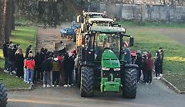 Stanga, scuola all’aperto. E si impara  «sul campo» 