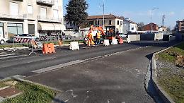 Cremona, intervento in via Persico per la rimozione di tombini