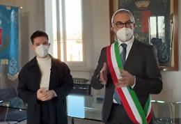 Michele Zocca, l'orgoglio del sindaco Conti e di Vescovato per il trionfatore di Sanremo