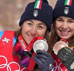 Pechino 2022: Goggia argento e Nadia Delago bronzo nella libera