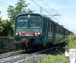 Sbarre su  quando passa il treno, ma tutto ok