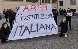 Ucraina, inno alla pace degli alunni della Virgilio